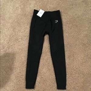 Gymshark Black Textured Leggings